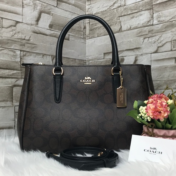 Coach Handbags - 👜‼️BEST DEALS‼️🌺SURREY CARRYALL 11 1/4"
